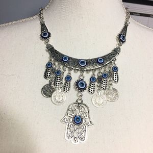 The Holy eyes statement necklace